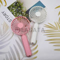 Fancy Korean 3 Speed Mini Fan - Lithium Rechargeable battery With Stand | USB fan | USB Rechargeable. 