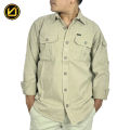 VIRJEANS (VJC825) Cargo Pocket Shirt For Men-Light Khaki. 
