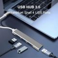 Type C USB Hub 4-Port USB 3.0 Data Hub Adapter Portable USB 3.0 Hub Extension Cable Splitter 4 Ports. 