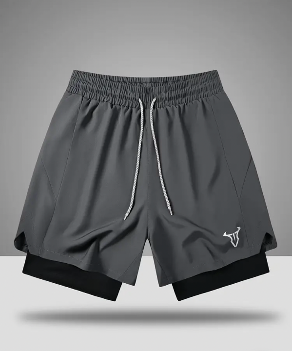 Half Pant With Inner Tights For Men