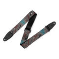 Levy's Leathers MP2DU-001 Polyester Guitar Strap - Bird and Snake Pattern. 