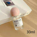 High-End Perfume Bottle Elegant Design 30ml 50ml Glass Spray Bottle Large Capacity Wooden Cap Replacement Bottle for. 