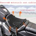 1 pc Motorcycle Honeycomb Shockproof Comfort Seat. 