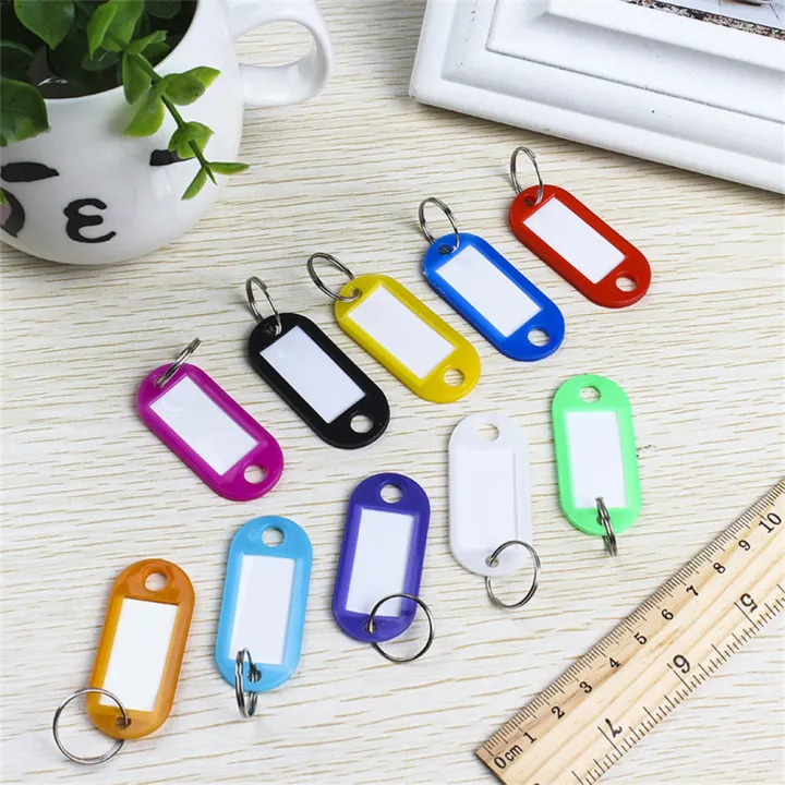 50Pcs%20Plastic%20Keychain%20%20Key%20Chains%20%20Key%20Fobs%20Luggage%20Id%20Label%20Name%20Cards%20Tags%20With%20Split%20Ring%20For%20BaggageKey%20Rings%20Accessories%20-%20Image%208