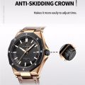 NAVIFORCE NF9200 "L" Top Luxury Brand Watch Original Quartz Leather Strap Waterproof Luminous Fashion Business Men Watch. 