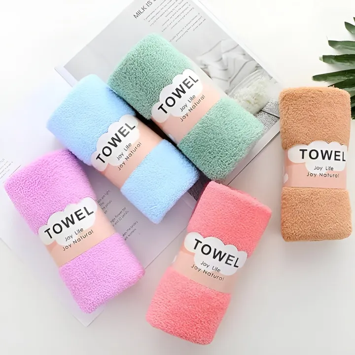 1%20Piece%20Coral%20Velvet%20Soft%20Face%20Hand%20Towels%20(35x75cm)%20Random%20Colour%20-%20Image%209