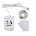ACR122U USB 13.56Mhz NFC Card Reader Writer Copier Duplicator Clone Software +5Pcs UID Key+5Pcs UID Cards. 