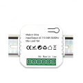 2X Tuya Smart Life ZigBee Switch Electricity Energy Monitor KWh Din Rail 16A Socket Mini Module. 