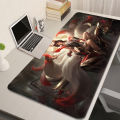 League of Legends LOL Ahri mouse pad XXL anti-slip office gaming keyboard pads thickened large mousepad gaming computer desk mat. 