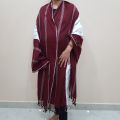Traditional Tibetan Meditation Shawl, Ngakpa Ngakmo Shawl, Buddhist Prayer Oversized Shawl Wrap, Zen Tantric Shawl, Cotton Shawl. 