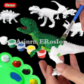 Asinrn ERosIon Oenux Jurassic Dinosaur Drawing Watercolor Graffiti DIY Coloring 3D Painting Action Figures Animal Model Art Craft Kid Toy Gift. 