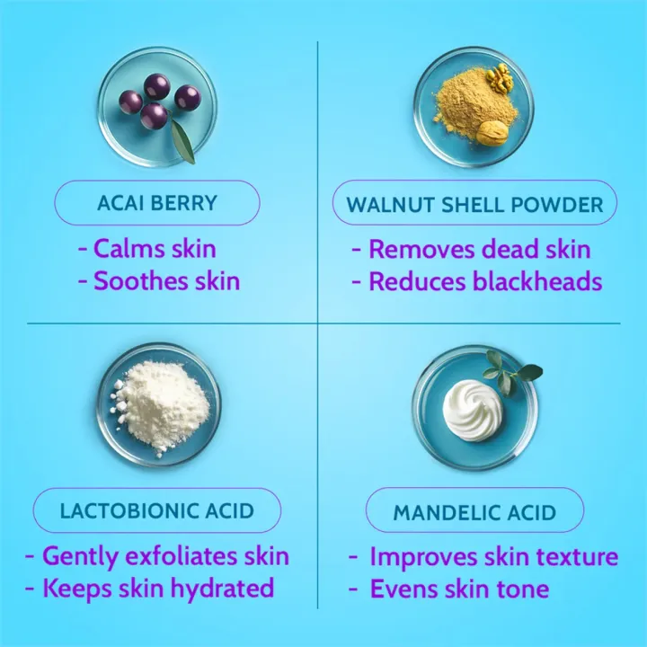 Chemist%20At%20Play%20Gentle%20Exfoliating%20Face%20Scrub%20with%20Mandelic%20Acid%20&%20Walnuts%20%7C%20Removes%20Dead%20Skin%20&%20Blackheads%20%7C%20Detans%20%7CGives%20Instant%20Glow%7C%20Face%20Scrub%20for%20Women%20&%20Men%20%7C%20100%20ml%20-%20Image%206