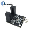 2Set Double Speed Measuring Sensor with Photoelectric Encoders Kit top For arduino Tacho Slot-type Optocoupler Counter Module. 