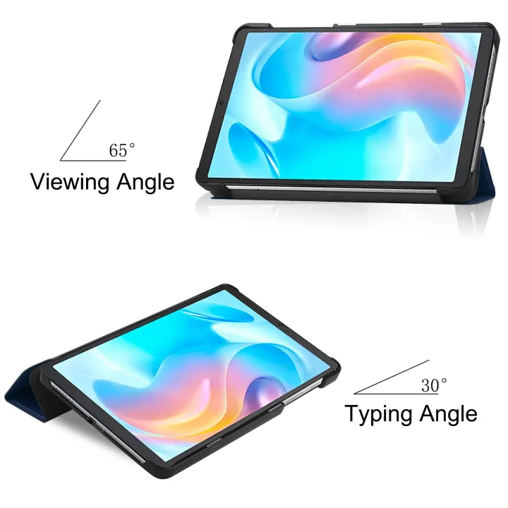 Realme%20Pad%20mini%208.7"%202022%20Tablet%20Flip%20Case%20Realme%20Pad%20mini%20Wi-Fi%20Case%20OPPO%20Realme%20Pad%20mini%204G%20LTE%20Cases%20PU%20Leather%20Stand%20Solid%20Color%20Cover%20-%20Image%208