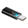 Translucent Housing Pd Adapter Pd 35w Fast Charging Adapter for Apple Type C Lightweight Durable Converter with Indicator for Android. 