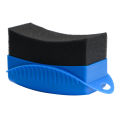 Car Wheel Polishing Waxing Sponge Brush Washing Cleaning Tire Contour Dressing Applicator Pads Trim Corners Waxing Sponge. 