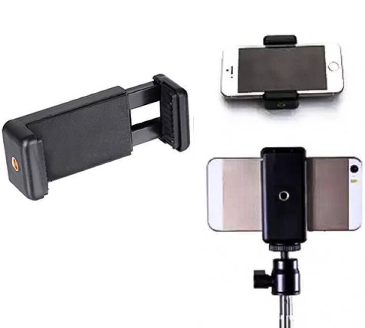 Mobile Phone Clip Bracket Holder Mount Universal Clamp For Tripod/Monopod Stand Selfie Stick Helmet