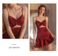 Pebbles Nepal Sexy Swing Collars Temptation Casual and Comfortable One-Piece Dress Style Sexy Intimate Wear. 