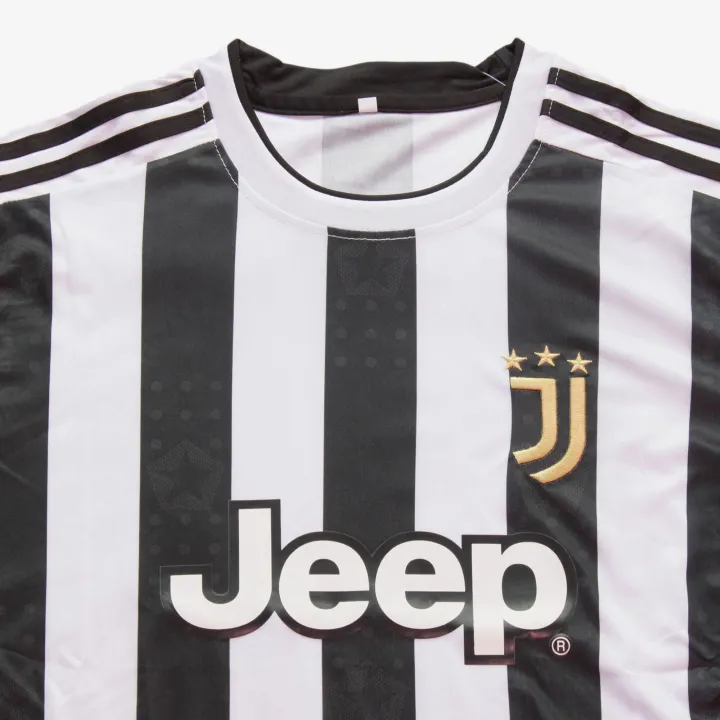 Black/White%20Juventus%20Team%20Home%20Jersey%20For%20Men%20-%20Image%203