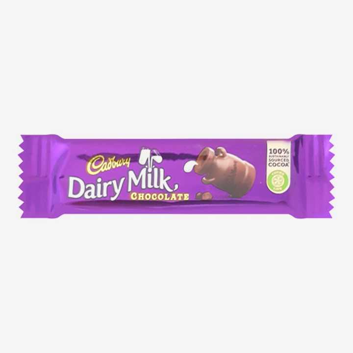 Cadbury Dairy Milk Chocolate - 6.6g (Pack of 12)