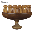 Wenefang Wooden Massage Comb Handheld Wood Comb Head Hot Selling Massage Comb Scalp Comb Portable Hair Brush. 