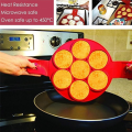 Universal Flip Cooker Pancake Mold, Multifunctional Pancake Mold, Frying Pan Omelette Silicone Pancake Mold. 