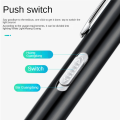 1 PCS USB Rechargeable Medical-Handy Pen Light Stainless Steel Mini Nursing Flashlight Torch Lamp Pocket Led Flashlight. 