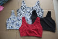 Livingtex 4 Pcs Assorted Color Sports Bra. 