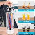 Kqueebee Straw Dispenser Holder - Drinking Straw Holder Plastic Straw Holder for Kitchen Milk Coffee Shop,Straw Dispenser. 