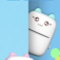 Paperang Printer Portable Thermal Printer Cat Shaped Lightweight Pocket Thermal Label Printer Mini Wireless Bluetooth Printer Office. 