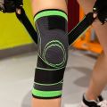 Fitness Running Cycling Knee Support Braces Elastic Nylon Sport Compression Pad Sleeve For Basketball - Single. 