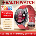 Wenefang 2025 New For Xiaomi AI Diagnosis Women Smart Watch Men Laser Treatment Fashion Three High ECG+PPG Temperature BT Call Health smartwatch. 