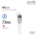 Microlife NC200 | Touch-Free Digital Thermometer with Auto-Measurement, Distance Control, Memory Storage, and Fever Indicator. 