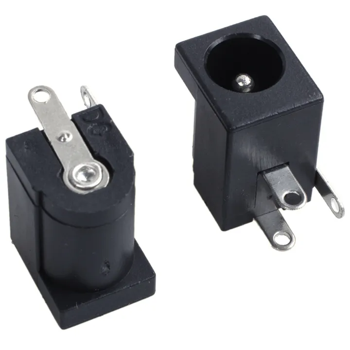 450 Pcs DC Power Jack Socket 2.1mm x 5.5mm Barrel-Type PCB Mount DC-005 ...
