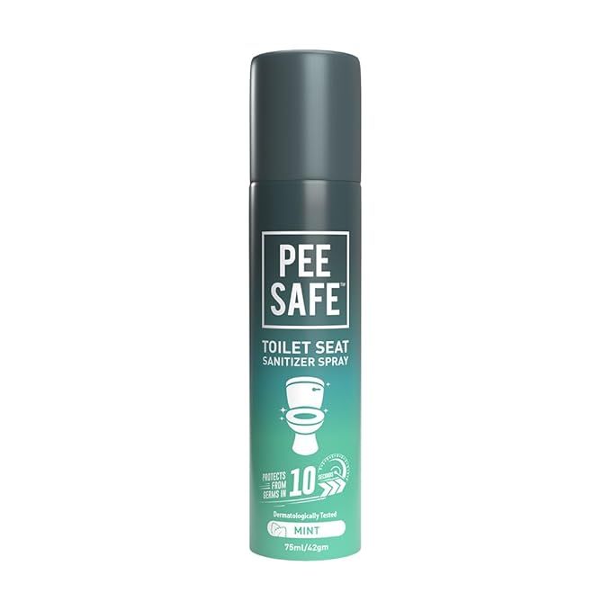 Pee Safe - Toilet Seat Sanitizer Spray 75 Ml Mint