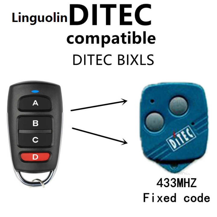 Linguolin New DITEC GOL4C Replacement Remote Control Transmitte Clone ...