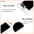 Wenefang TDANCE Classic Eyelash Extension 16 Rows Soft Faux Mink Lashes Russian Volume Makeup Eyelashes Professionals Individual Eye Lash. 