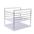 Three-Layer Storage Rack, Daily Necessities Sorting, Mini Storage Rack And Iron Support. 