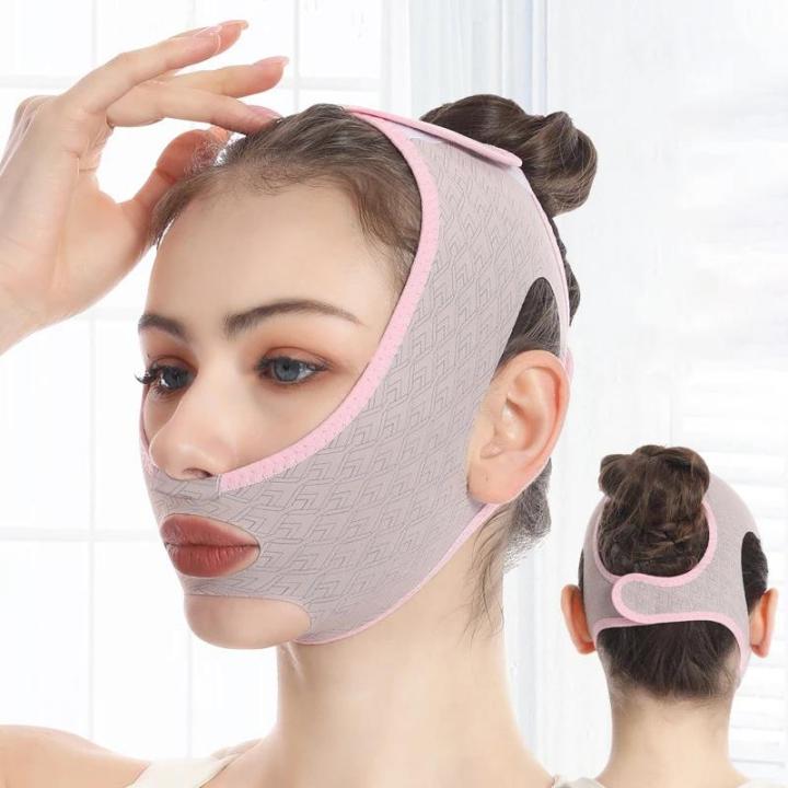 New%20Double%20Chin%20Reducer%20Chin%20Up%20Mask%20V%20Line%20Shaping%20Face%20Masks%20Face%20Sculpting%20Sleep%20Mask%20Facial%20Slimming%20Strap%20Face%20Lifting%20Belt%20-%20Image%203