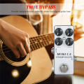 Sojhoop Audio MINI C4 Compressor Guitar Effect Pedal True Bypass Guitar Effects. 