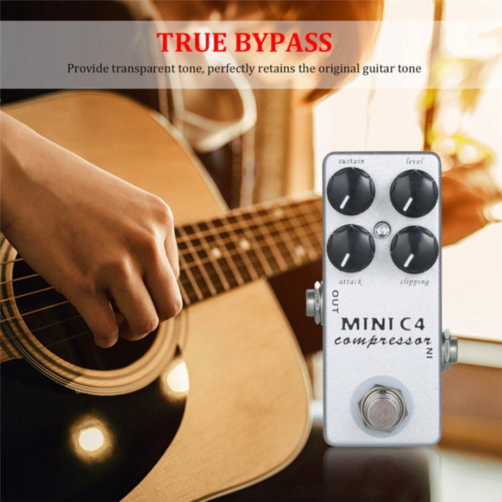 Sojhoop%20Audio%20MINI%20C4%20Compressor%20Guitar%20Effect%20Pedal%20True%20Bypass%20Guitar%20Effects%20-%20Image%208