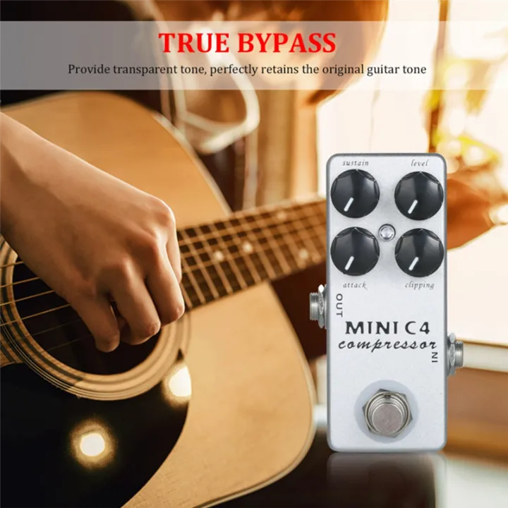 Sojhoop%20Audio%20MINI%20C4%20Compressor%20Guitar%20Effect%20Pedal%20True%20Bypass%20Guitar%20Effects%20-%20Image%208