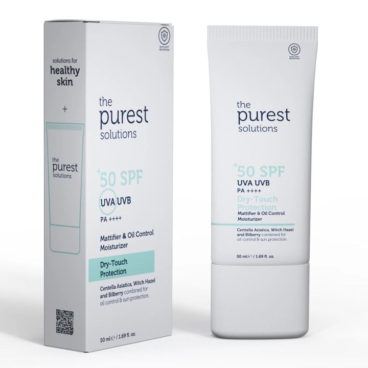 The%20Purest%20Solutions%20Matte%20Finish%20Sunscreen%20for%20Oily%20Skin%2050+%20SPF%20Dry%20Touch%20Protection%20-%20Mattifying%20&%20Oil%20Control%20Moisturizer%20-%2050ml%20-%20Image%203