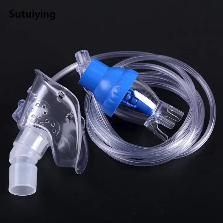 Set Inhaler Sutuiying 8ml Nebulizer Cup Soft Tube Inhaler Catheter for Child Mask ...