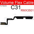 Power Volume Flex Cable For Oppo Realme C20 C21 C25 C25S C31 C35 C21Y C25Y Side Buttons Power Volume Keys On Off Switch Ribbon. 