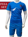 Nepal Blue Football Jersey Set For Men. 