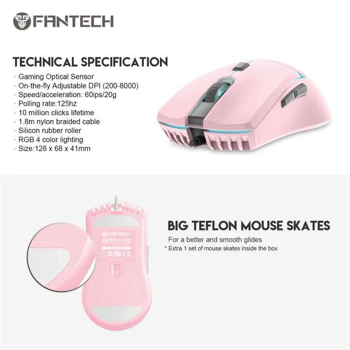 Fantech%20CRYPTO%20VX7%20Gaming%20Mouse%20Sakura%20Edition%20-%20Image%204