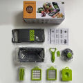 Multifunctional Vegetable And Fruits Cutter Set | 14 Pcs Vegetable Chopper | Easy To Use Vegetable/Fruits Slicer. 