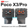 NEW Cover Heat Sticker And Camera Lens Frame Replacement Part For Xiaomi POCO X3 /X3 Pro. 