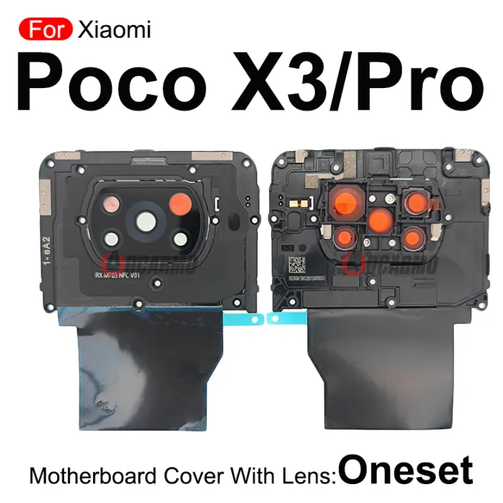 NEW%20Cover%20Heat%20Sticker%20And%20Camera%20Lens%20Frame%20Replacement%20Part%20For%20Xiaomi%20POCO%20X3%20/X3%20Pro%20-%20Image%204